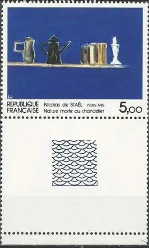 FRANKREICH 1985 Mi-Nr. 2502 Leerfeld ** MNH