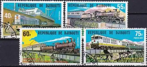 DJIBOUTI 1979 Mi-Nr. 237/40 o used - aus Abo