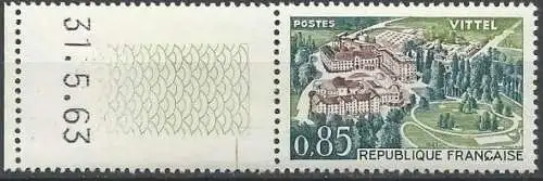 FRANKREICH 1963 Mi-Nr. 1447 Leerfeld ** MNH