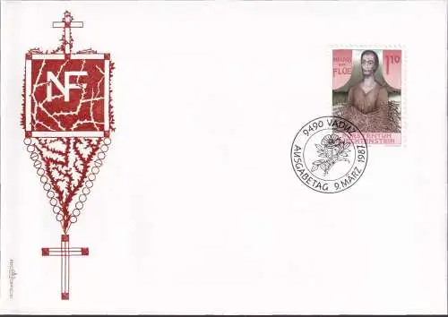 LIECHTENSTEIN 1987 Mi-Nr. 918 FDC