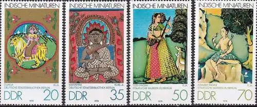 DDR 1979 Mi-Nr. 2418/21 ** MNH