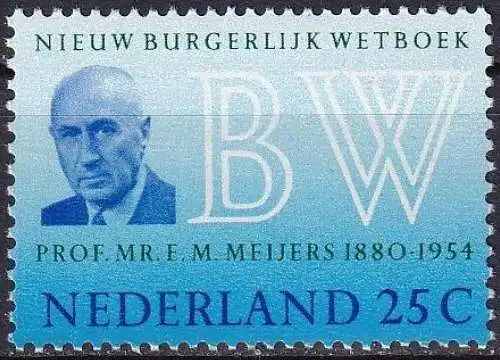 NIEDERLANDE 1970 Mi-Nr. 934 ** MNH