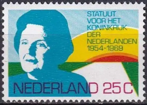 NIEDERLANDE 1969 Mi-Nr. 933 ** MNH