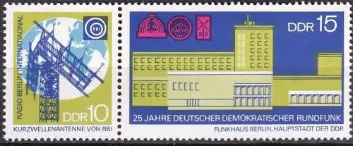 DDR 1970 Mi-Nr. 1573/74 ** MNH