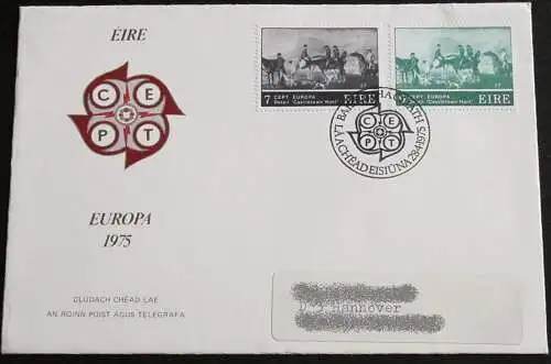 IRLAND 1975 Mi-Nr. 315/16 CEPT FDC