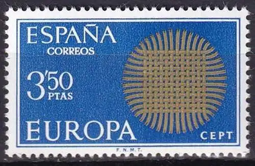 SPANIEN 1970 Mi-Nr. 1860 ** MNH - CEPT