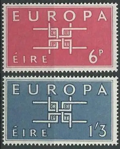 IRLAND 1963 Mi-Nr. 159/60 ** MNH - CEPT