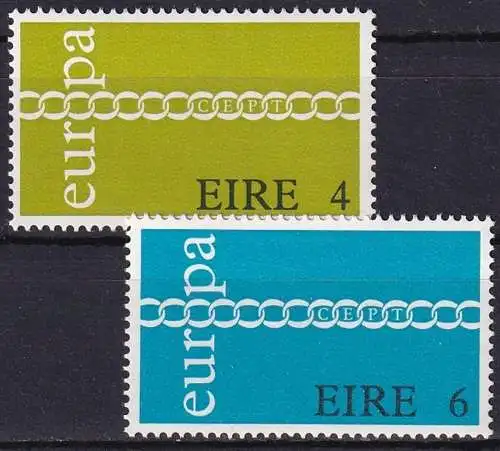 IRLAND 1971 Mi-Nr. 265/66 ** MNH - CEPT