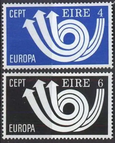 IRLAND 1973 Mi-Nr. 289/90 ** MNH - CEPT