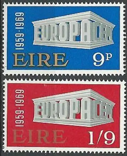 IRLAND 1969 Mi-Nr. 230/31 ** MNH - CEPT