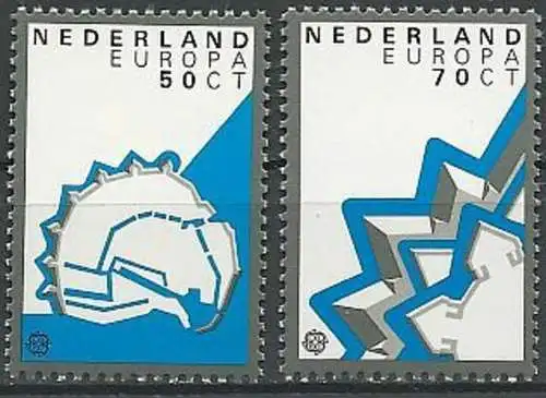 NIEDERLANDE 1982 Mi-Nr. 1219/20 ** MNH - CEPT