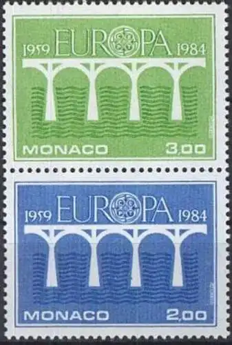 MONACO 1984 Mi-Nr. 1622/23 ** MNH - CEPT