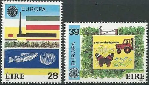 IRLAND 1986 Mi-Nr. 589/90 ** MNH - CEPT