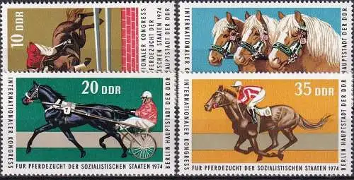 DDR 1974 Mi-Nr. 1969/72 ** MNH