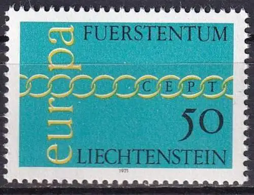 LIECHTENSTEIN 1971 Mi-Nr. 545 ** MNH