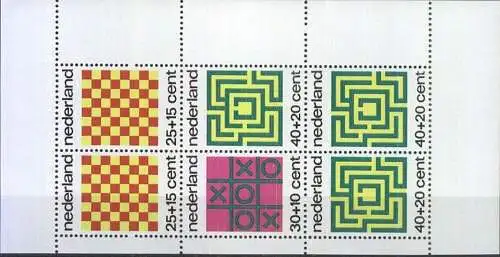 NIEDERLANDE 1973 Mi-Nr. Block 12 ** MNH