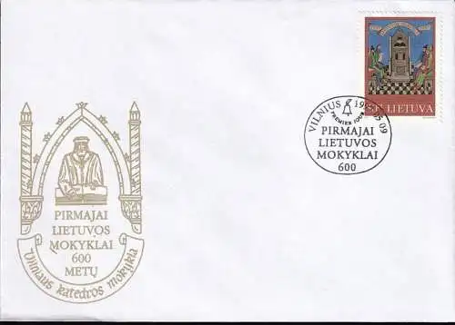 LITAUEN 1997 Mi-Nr. 638 FDC