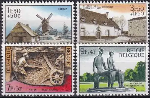 BELGIEN 1970 Mi-Nr. 1589/92 ** MNH