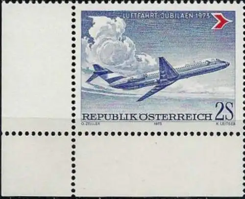 ÖSTERREICH 1973 Mi-Nr. 1413 Eckrand ** MNH