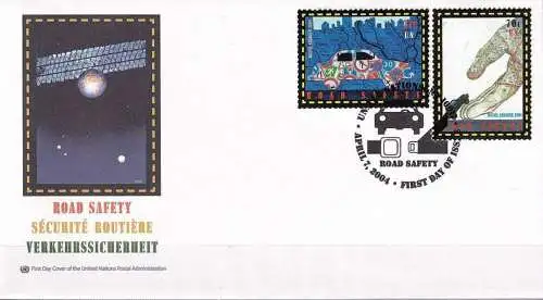 UNO NEW YORK 2004 Mi-Nr. 956/57 FDC