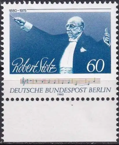 BERLIN 1980 Mi-Nr. 627 ** MNH