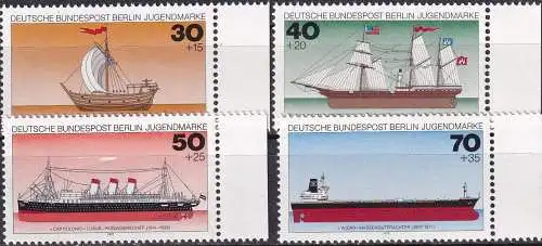 BERLIN 1977 Mi-Nr. 544/47 ** MNH