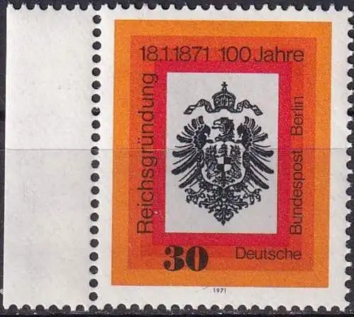 BERLIN 1971 Mi-Nr. 385 ** MNH