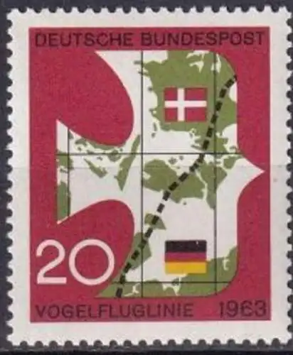 DEUTSCHLAND 1963 Mi-Nr. 399 ** MNH