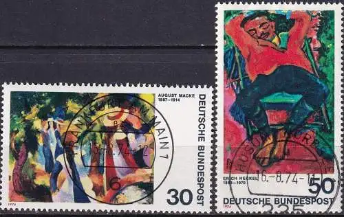 DEUTSCHLAND 1974 Mi-Nr. 816/17 o used