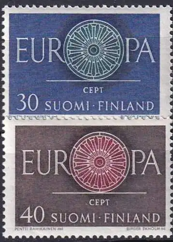 FINNLAND 1960 Mi-Nr. 525/26 ** MNH