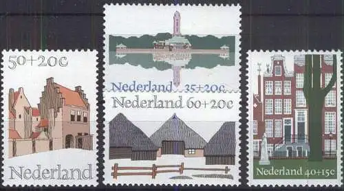 NIEDERLANDE 1975 Mi-Nr. 1048/51 **  MNH