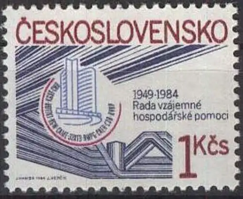 TSCHECHOSLOWAKEI 1984 Mi-Nr. 2749 ** MNH