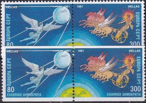 GRIECHENLAND 1991 Mi-Nr. 1777/78 AC ** MNH