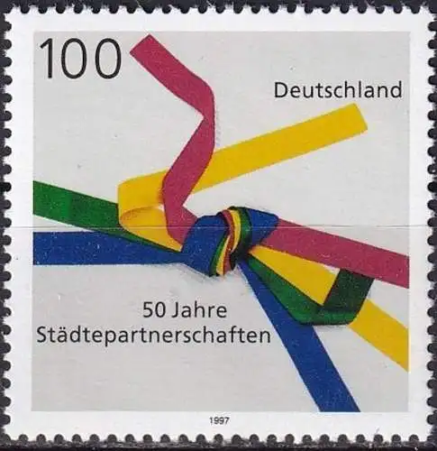 DEUTSCHLAND 1997 Mi-Nr. 1917 ** MNH