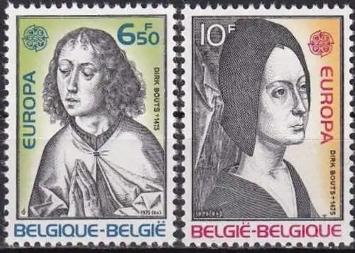 BELGIEN 1975 Mi-Nr. 1818/19 ** MNH