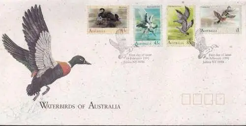 AUSTRALIEN 1990 Mi-Nr. 1237/40 FDC