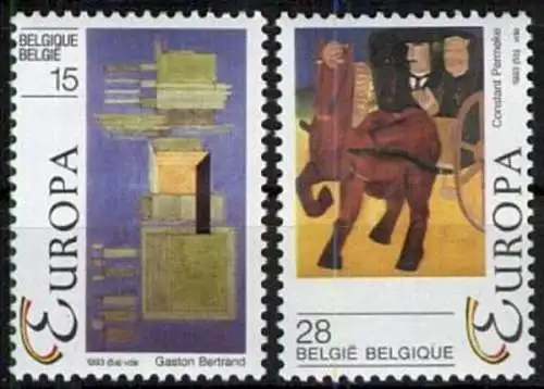 BELGIEN 1993 Mi-Nr. 2553/54 **  MNH - CEPT