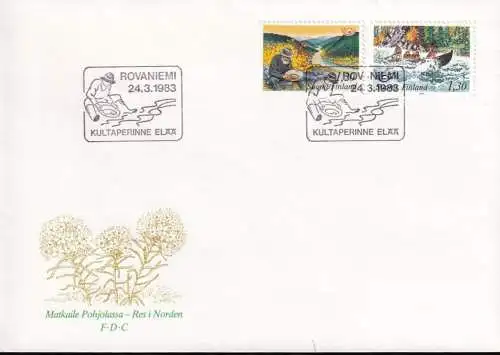 FINNLAND 1983 Mi-Nr. 922/23 FDC Norden