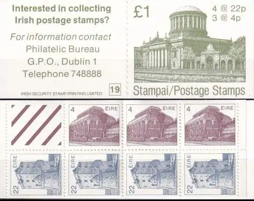 IRLAND 1983 Mi-Nr. MH 6 Markenheft - booklet ** MNH