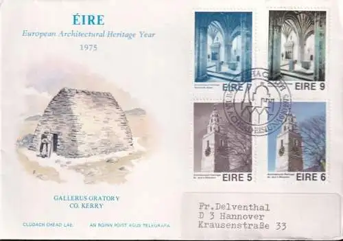 IRLAND 1975 Mi-Nr. 327/30 CEPT FDC