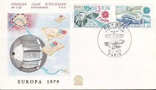 FRANKREICH 1979 Mi-Nr. 2148/49 CEPT FDC