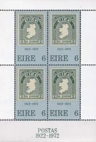 IRLAND 1972 Mi-Nr. Block 1 ** MNH