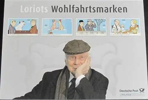 DEUTSCHLAND 2011 Mi-Nr. 2836/39 Folder Loriot