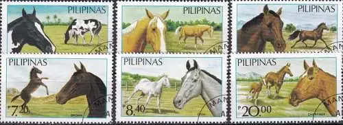 PHILIPPINEN 1985 Mi-Nr. 1670/75 o used - aus Abo