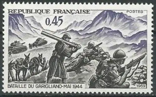 FRANKREICH 1969 Mi-Nr. 1668 ** MNH