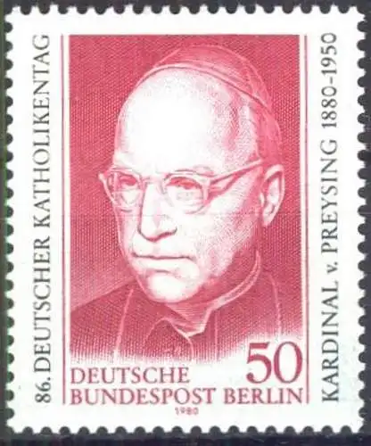 BERLIN 1980 Mi-Nr. 624 ** MNH