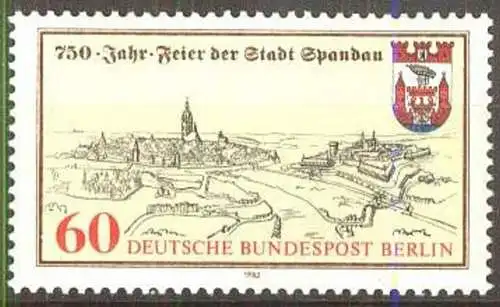 BERLIN 1982 Mi-Nr. 659 ** MNH