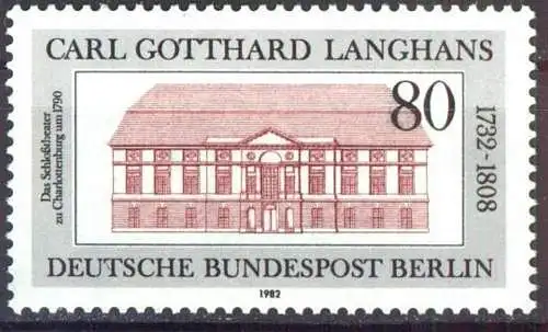 BERLIN 1982 Mi-Nr. 684 ** MNH