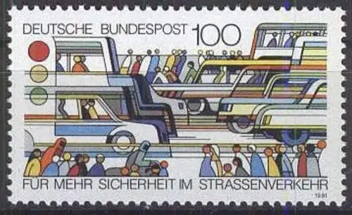 DEUTSCHLAND 1991 Mi-Nr. 1554 ** MNH