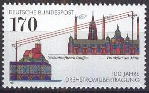 DEUTSCHLAND 1991 Mi-Nr. 1557 ** MNH